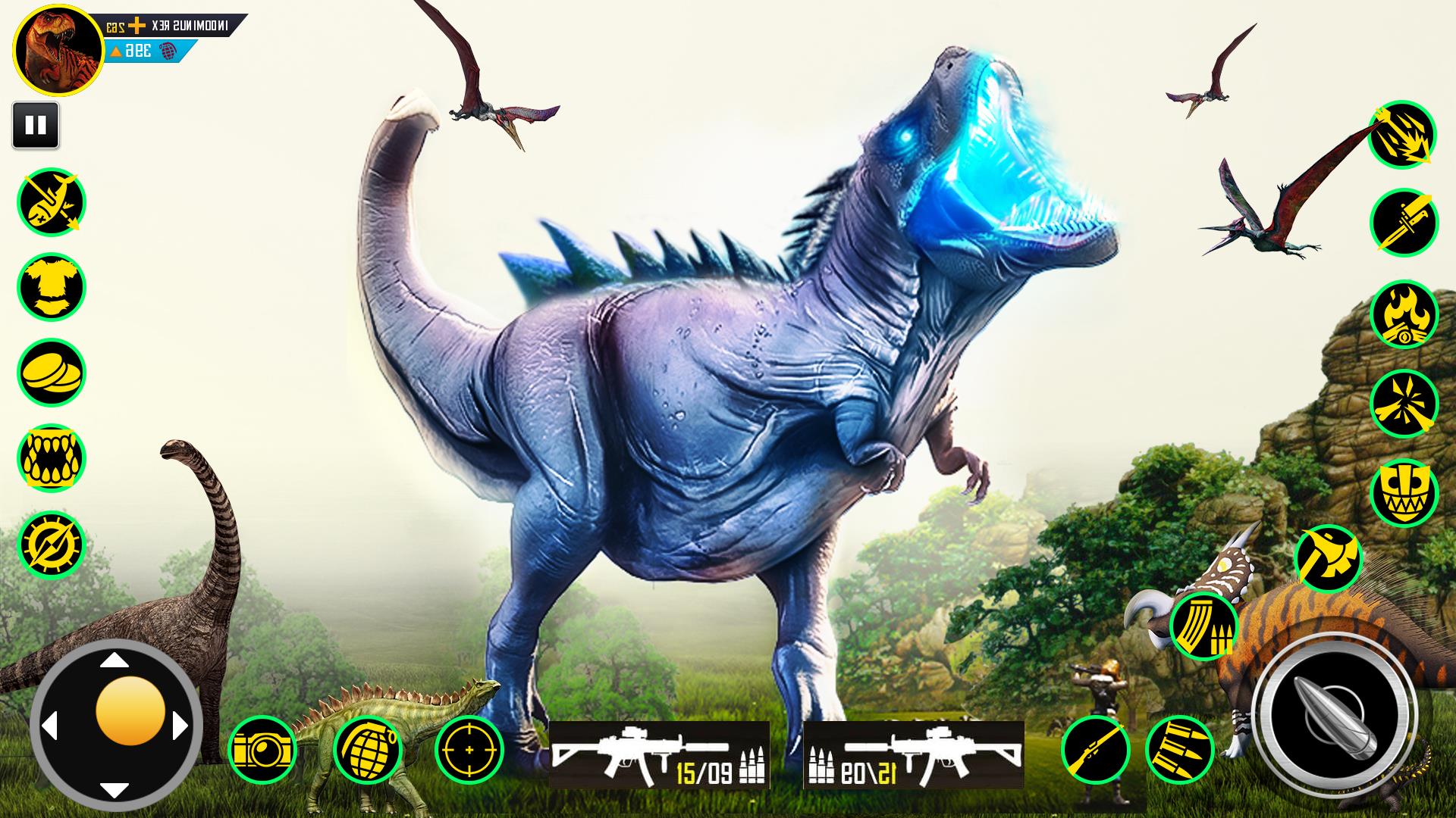 Wild Dinosaur Game Hunting Sim ภาพหน้าจอ 0