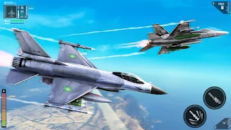 Combat Fighting Airplane Games 螢幕截圖 2