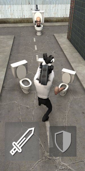 Toilet Fight স্ক্রিনশট 0