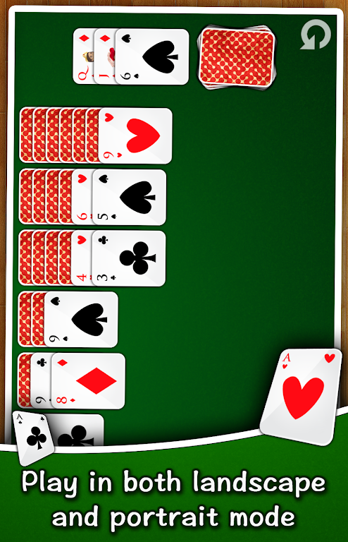 Solitaire FRVR - Big Cards Classic Klondike Game Tangkapan skrin 2