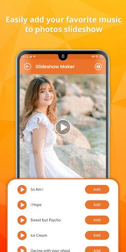 Video Maker - Photo Slideshow Maker with music Schermafbeelding 2