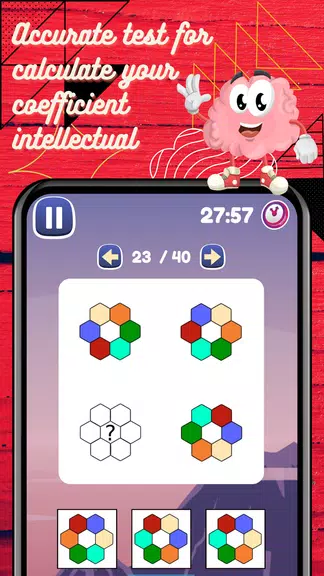 IQ Test: Logic brain training 螢幕截圖 2
