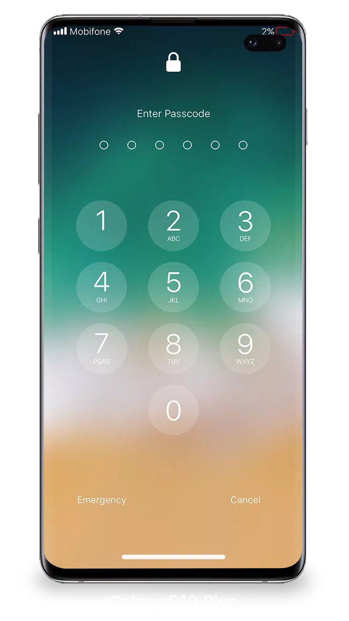Lock Screen iOS 15 ဖန်သားပြင်ဓာတ်ပုံ 2