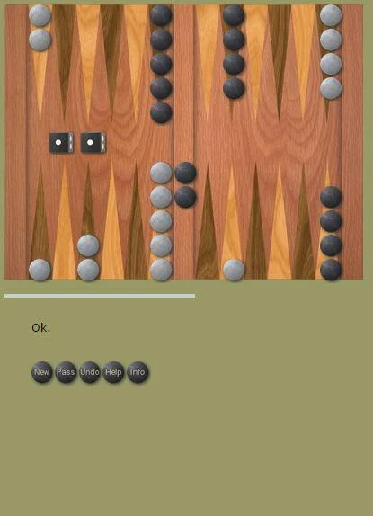 Backgammon Solitaire Classic Captura de tela 3