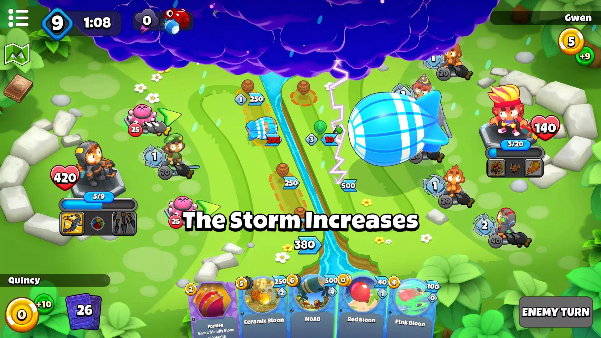 Bloons Card Storm 스크린샷 1