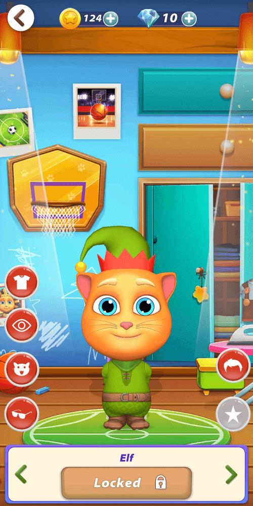 Virtual Pet Tommy - Cat Game ภาพหน้าจอ 1