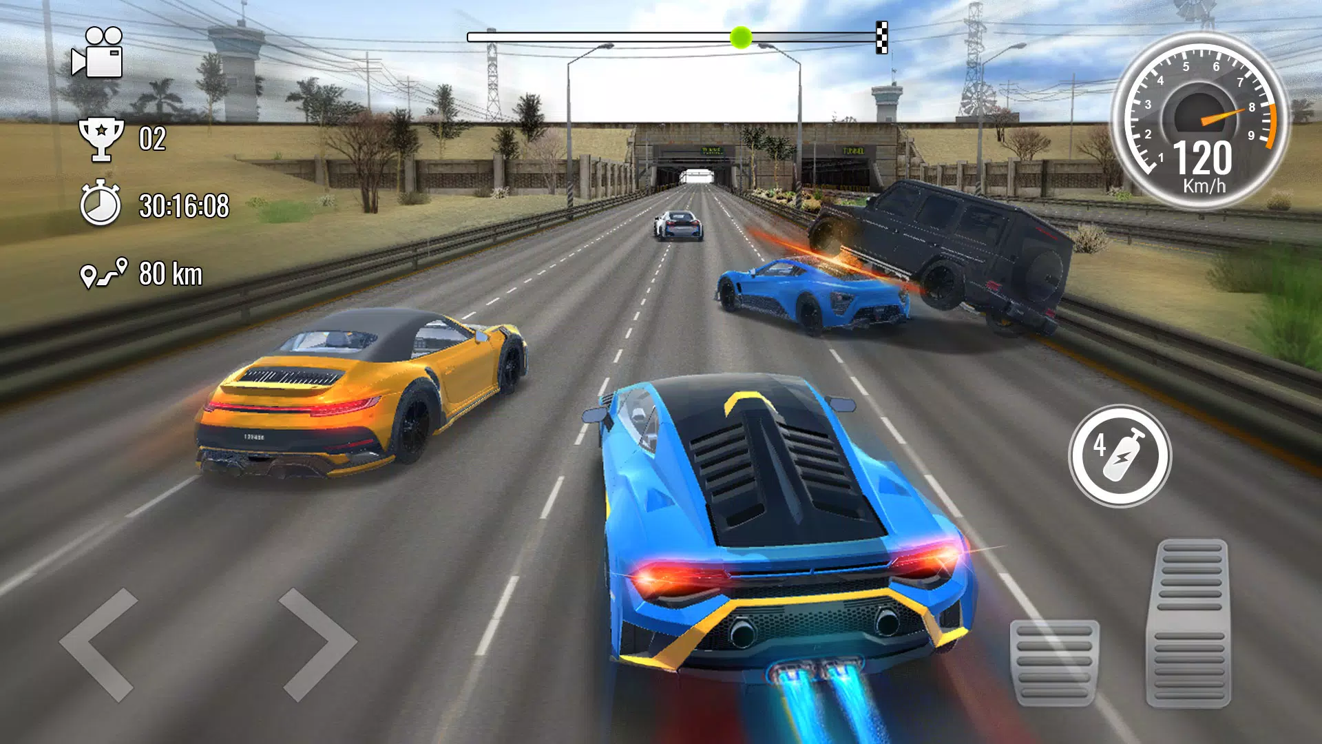 Traffic Car Driving Game স্ক্রিনশট 1