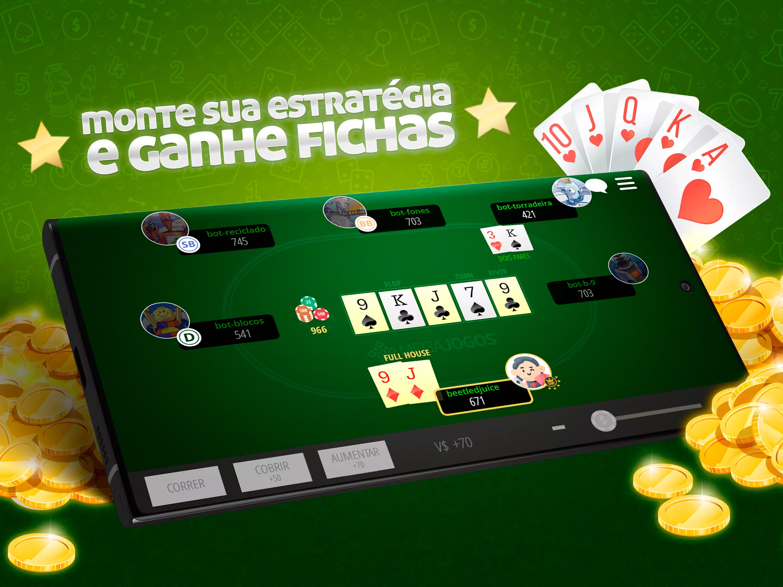 Poker Texas Hold’em Online Ảnh chụp màn hình 3