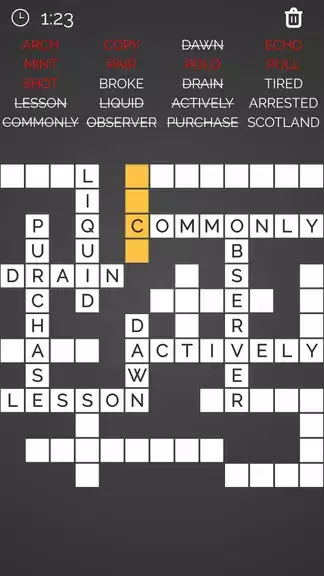 Crossword : Word Fill Zrzut ekranu 1