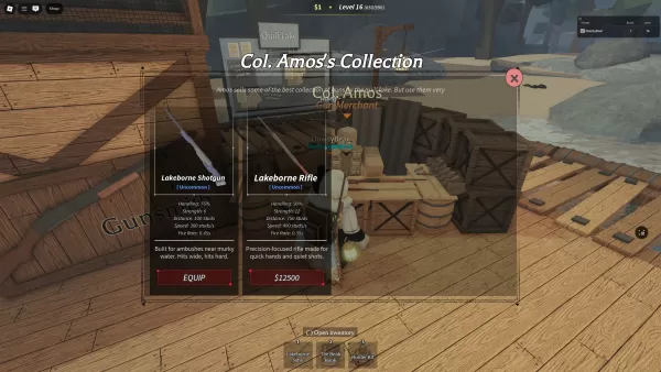 Beaks weapons showcase