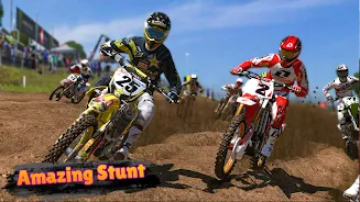 Motocross Stunt Bike Racing 3d Schermafbeelding 0