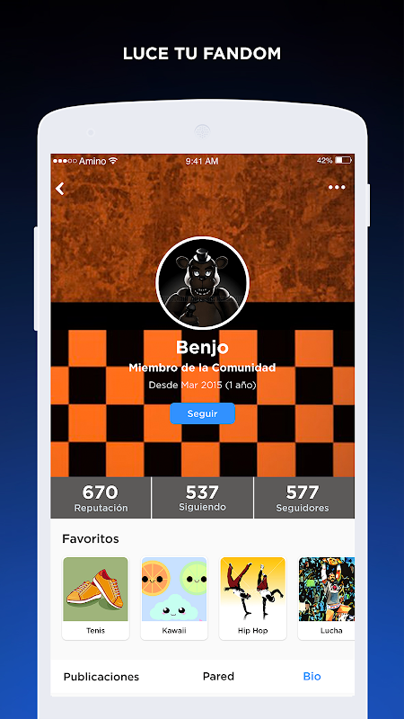 FNAF Amino en Español スクリーンショット 0