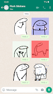 Flork Stickers memes WASticker ဖန်သားပြင်ဓာတ်ပုံ 2