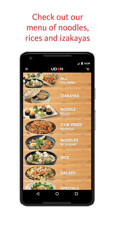 UDON – Delivery and Take Away Schermafbeelding 1