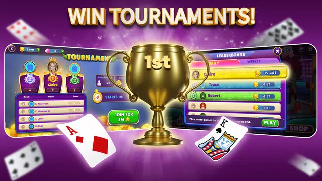 Gin Rummy Elite: Online Game Captura de tela 3