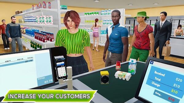 <p>通过<strong>Store Management Simulator APK</strong>成为零售大亨，这是一款引人入胜的手机游戏，让您掌管自己的超市帝国。这款由 CrazyHook 开发的模拟游戏已迅速成为 Google Play 上的首选，为 Android 用户提供逼真且引人入胜的管理体验。  您做出的每一个决定都会影响您虚拟业务的成功，从而带来具有挑战性和回报的游戏体验。</p>
<p><strong>最新更新中有哪些新内容？</strong></p>
<p>Store Management Simulator 的最新更新引入了几个令人兴奋的功能，旨在增强游戏玩法并提供更动态的交互：</p>
<ul>
<li><strong>增强的角色互动：</strong>体验更加身临其境的世界，角色拥有更丰富的背景故事和更强的互动性。</li>
<li><strong>高级技能发展：</strong>通过专门的技能路径定制您的管理方法，影响您的个人和员工发展。</li>
</ul>
<p><img src=