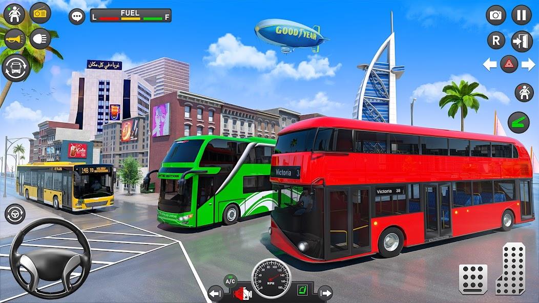 Coach Bus Simulator Games Mod Tangkapan skrin 2