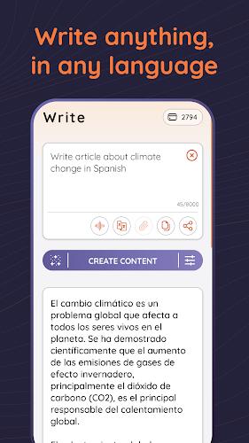 AI Chat & AI Writer - Genie Capture d'écran 3