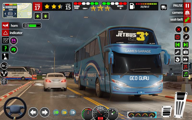 Classic Bus Simulator Games 3D Capture d'écran 2