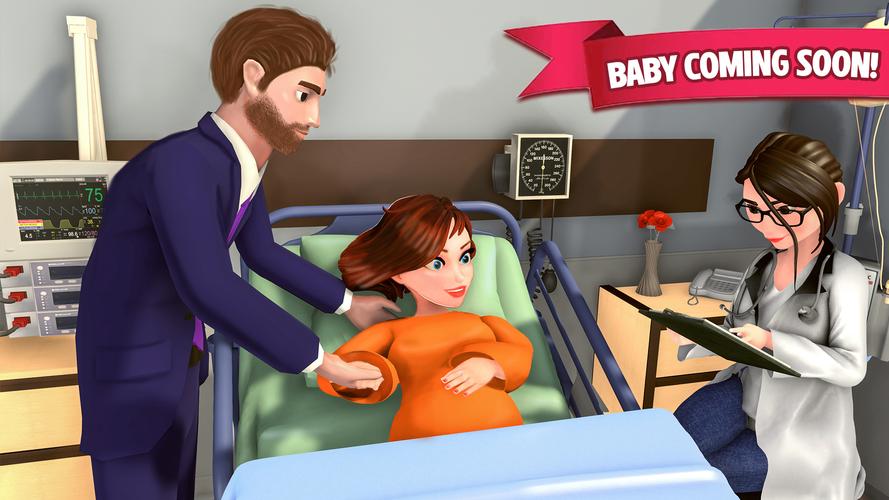 Pregnant Mom Simulator 3d Captura de tela 2