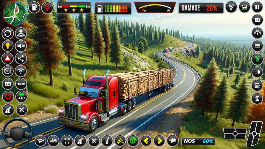 Truck Simulator: Driving Games Captura de tela 0
