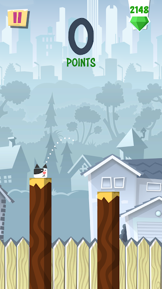 Cat Pet Jump! Arcade Games Mod Captura de pantalla 1