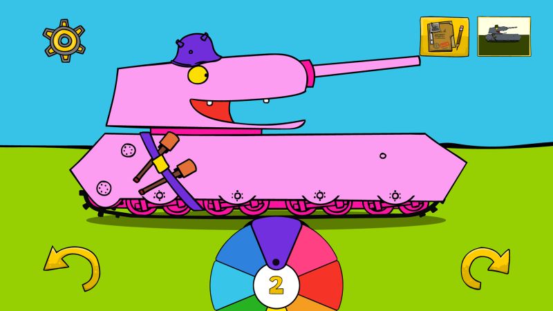 Tanktoon RanZar Coloring Ekran Görüntüsü 1