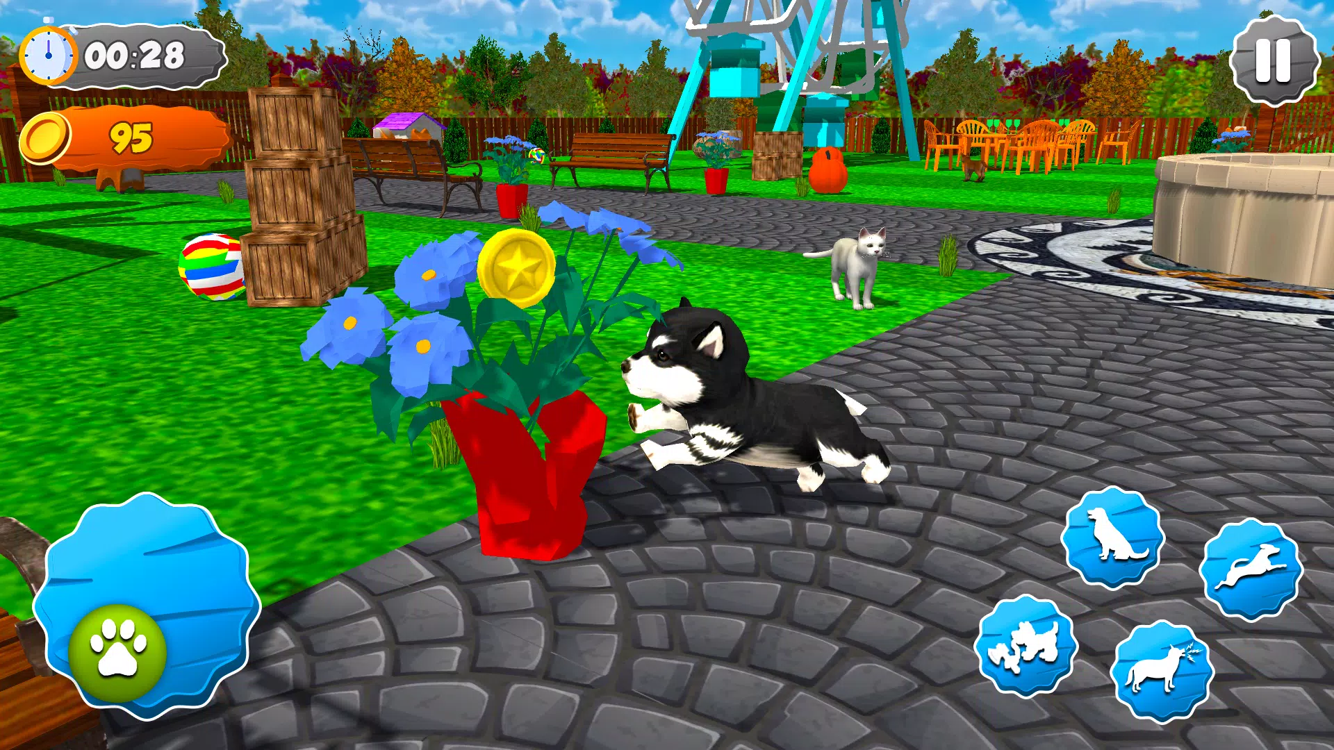 Pet Dog Game: Virtual Dog Sim 스크린샷 1