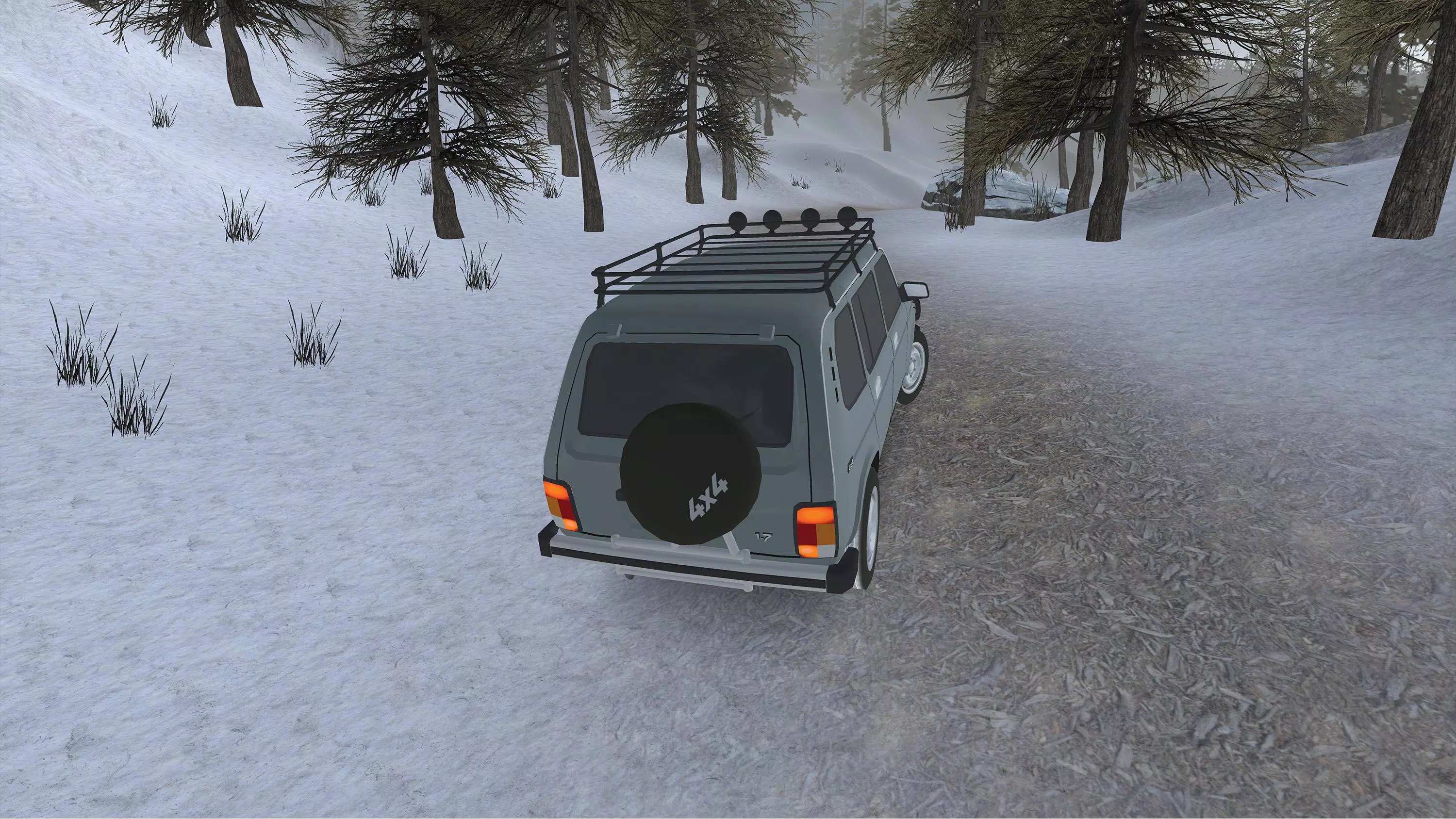 Forest Roads. Niva Screenshot 3