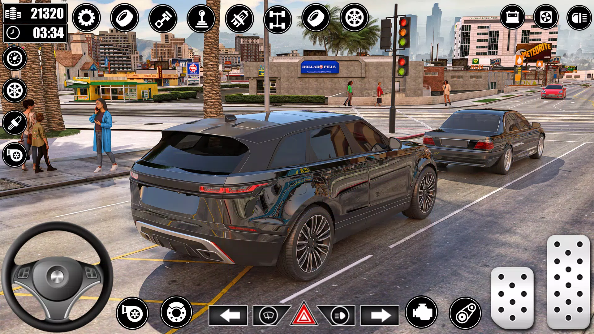 Real Car Driving School Games Скриншот 1