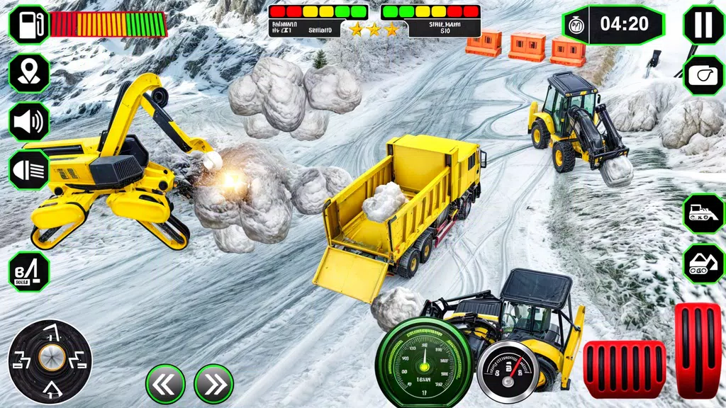 Real Heavy Snow Plow Truck 螢幕截圖 1