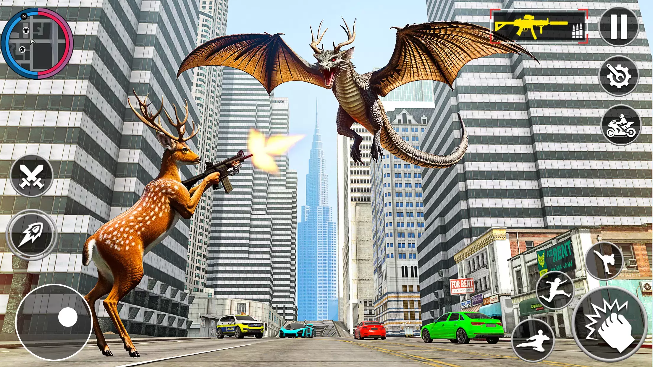 Deer Simulator 3D Open World 螢幕截圖 0