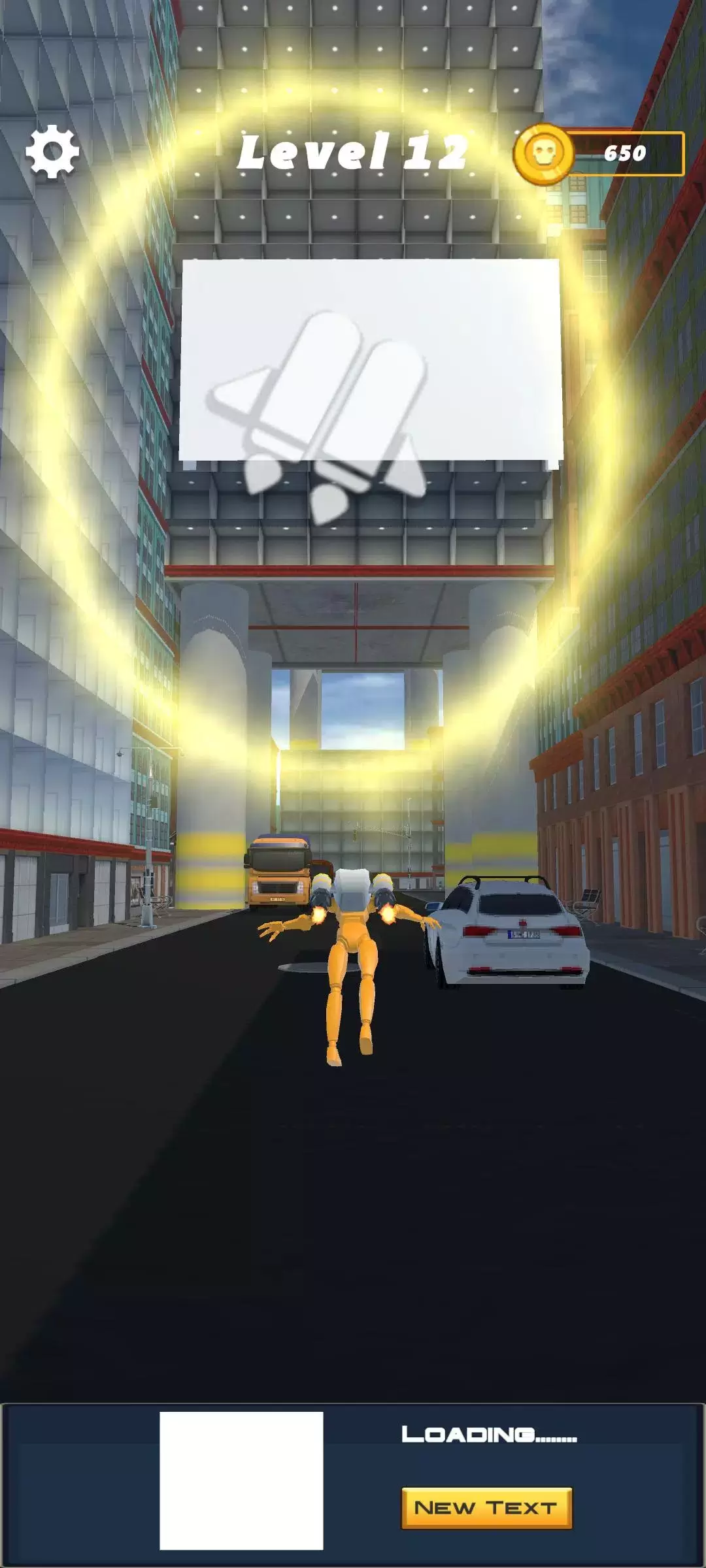 Jetpack Ragdoll: Fly Adventure Schermafbeelding 3