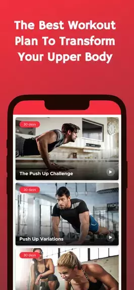 30 Day Push Up Challenge Schermafbeelding 2