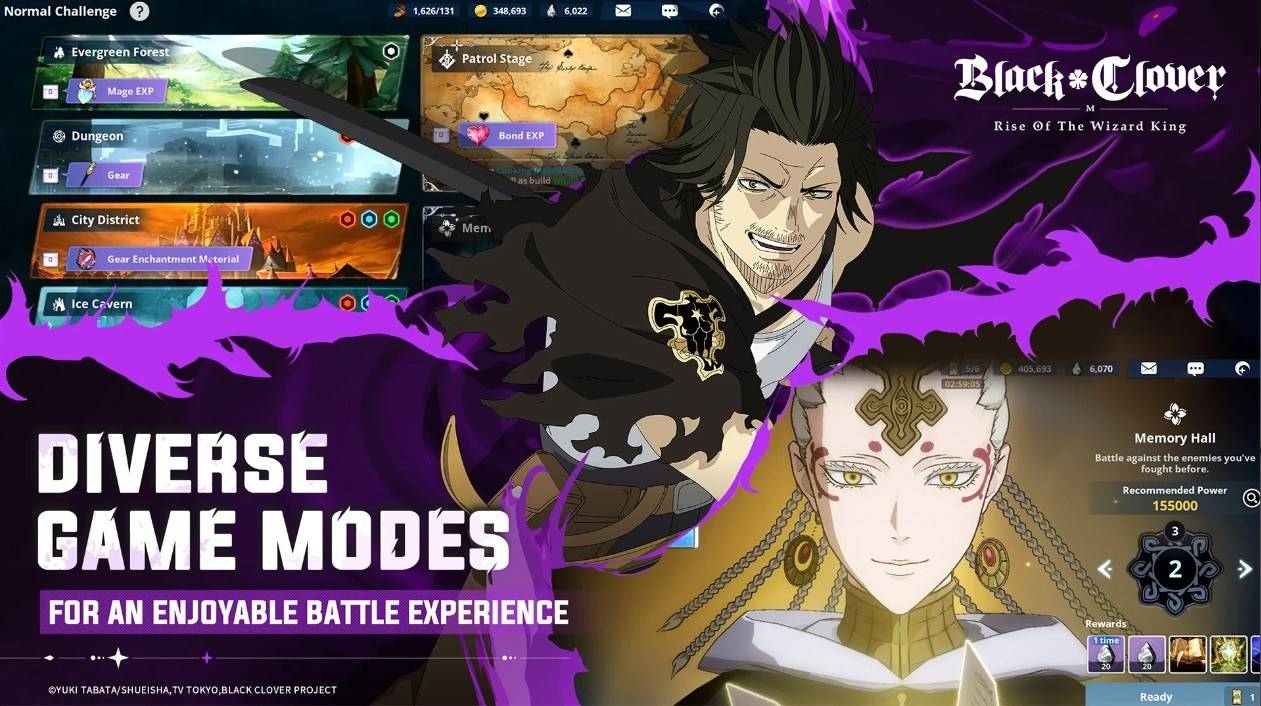 Black Clover M - ဇန်နဝါရီလအတွက်သီးသန့်ရွေးနုတ်ယူသည့်ကုဒ်များ