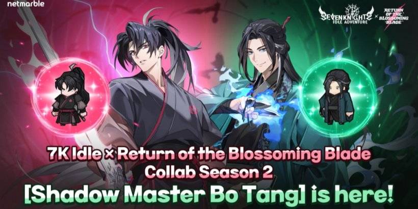 Knights ခုနစ်ကောင်၏ပျင်းရိသောစွန့်စားမှုတစ်ခုသည် Blossoming Blade သို့ပြန်လာသည့်ဒုတိယ crossover ်ဌာန်ချထားသည့်ပွဲကိုစတင်ခဲ့သည်