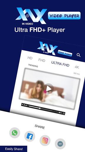 XNX Video Player - Desi Videos MX HD Player ဖန်သားပြင်ဓာတ်ပုံ 1