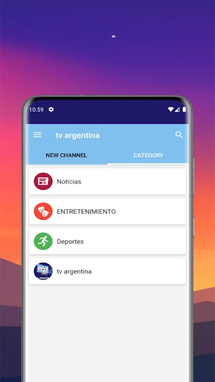 tv argentina en vivo 2 Captura de pantalla 0