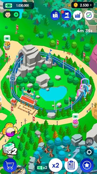 Idle Theme Park Tycoon Mod スクリーンショット 3