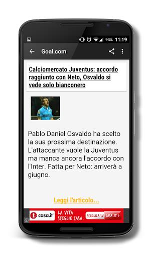 Bianconeri News - Unoff App 螢幕截圖 0