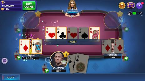 Texas Holdem Mania: Poker Game Capture d'écran 1