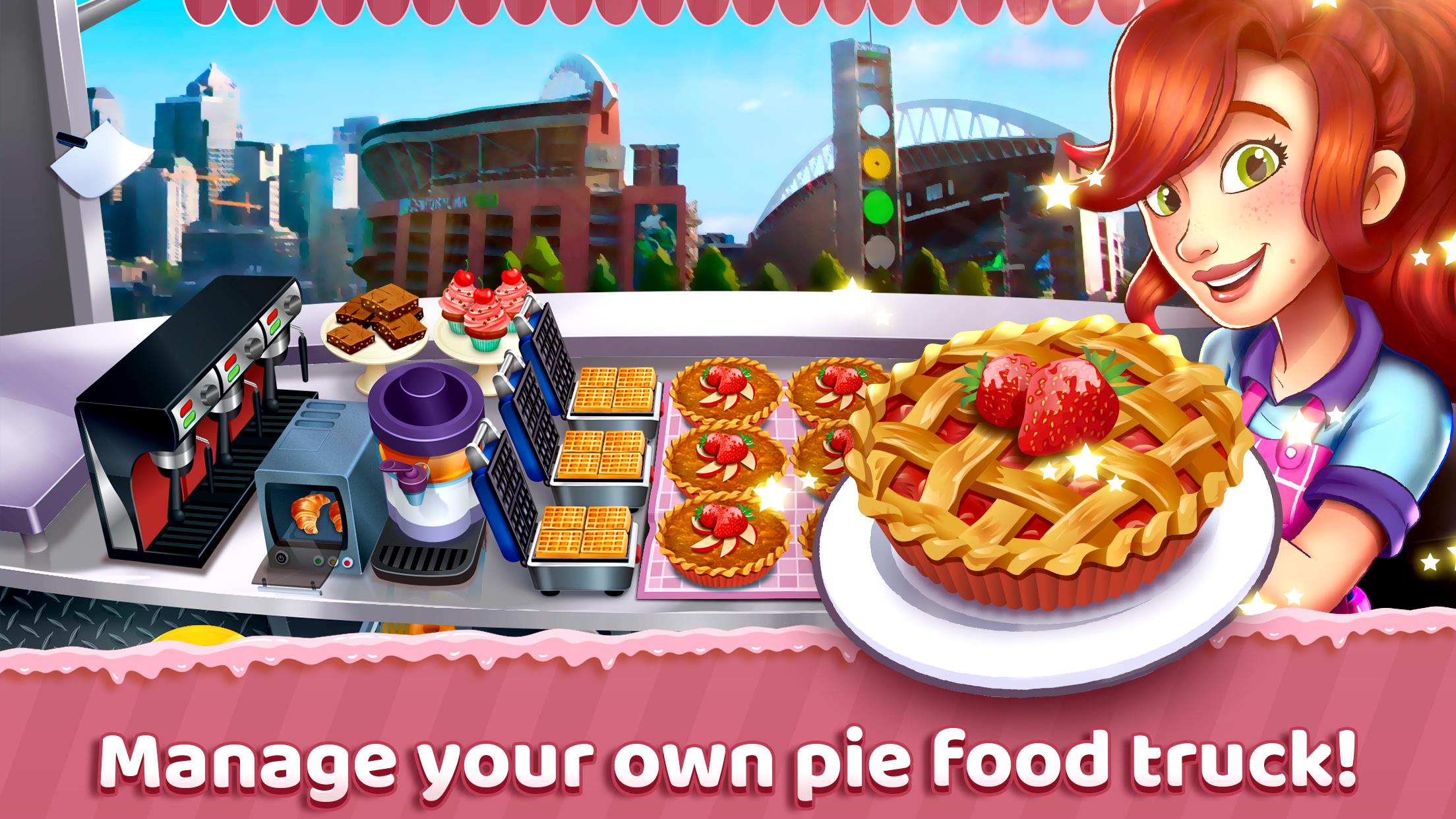 Seattle Pie Truck: Food Game 螢幕截圖 0