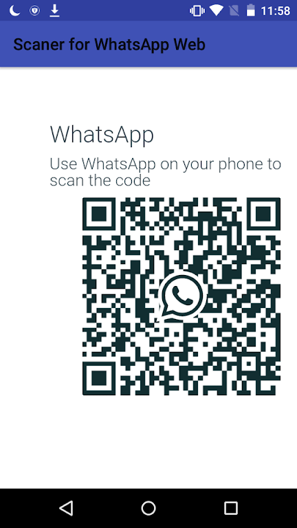 Scaner for WhatsApp Web Captura de tela 0