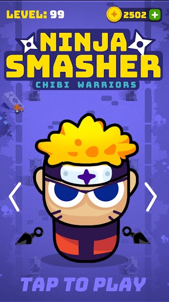Ninja Smasher Mod Schermafbeelding 0