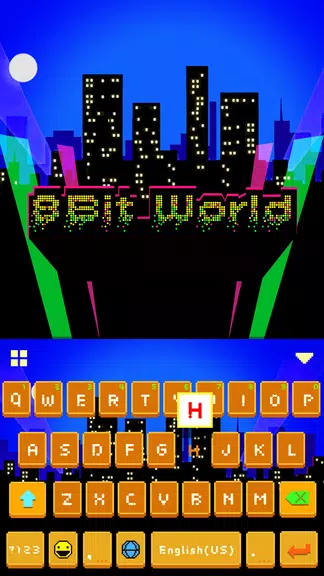 Schermata bitworld Keyboard Theme 0