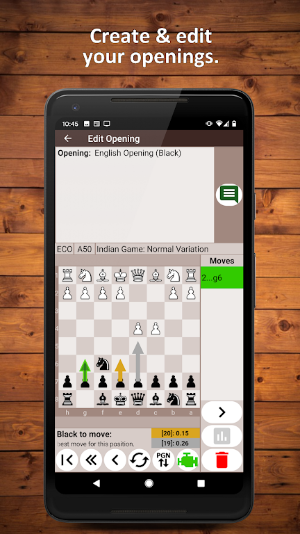 Chess Openings Trainer Lite Schermafbeelding 0