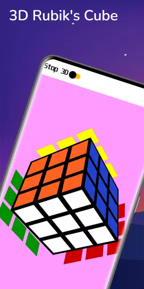 Rubik’s Cube Solver - 3D Cube স্ক্রিনশট 1