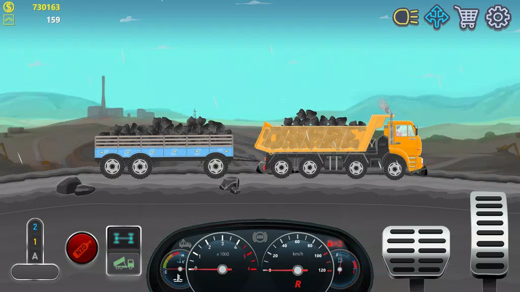 Trucker Real Wheels: Simulator スクリーンショット 2