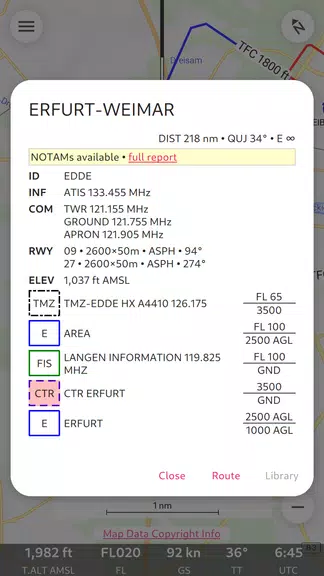 Enroute Flight Navigation Tangkapan skrin 3