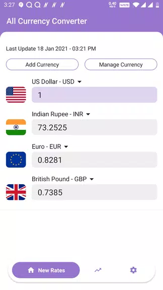 All Currency Converter - Money ဖန်သားပြင်ဓာတ်ပုံ 0